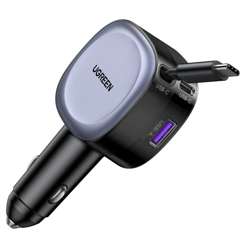 CARGADOR DE AUTO UGREEN 75W