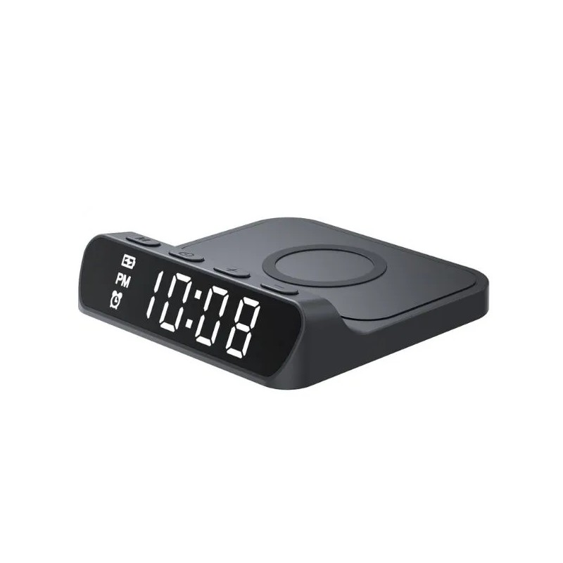 CARGADOR INALAMBRICO CON RELOJ